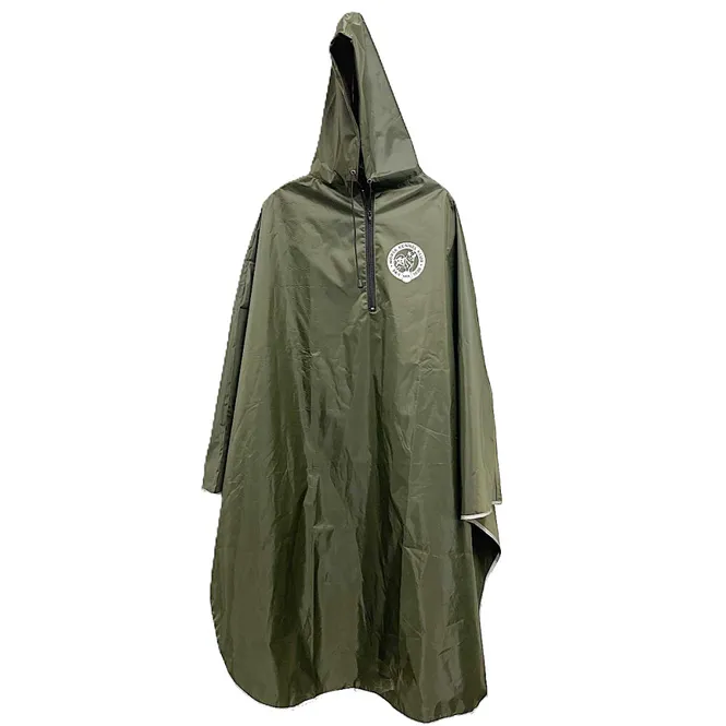 Hovedbilde Regnponcho olivengrønn