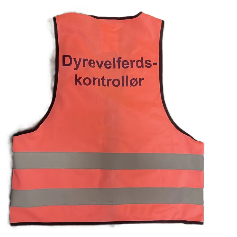 Dyrevelferdskontrollørvest - kun i rosa